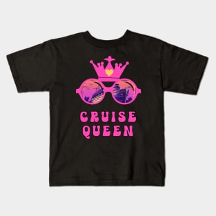 Fun Cruise Queen Cruise Vacation Kids T-Shirt